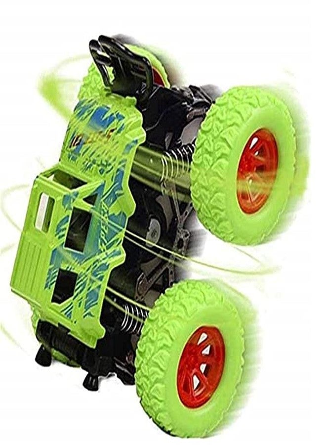 RPC99 Mini Monster Trucks Friction Powered Cars for Kids Big Rubber Tires Baby Boys Super Cars Blaze Truck Children Gifts Toys- Set of 2 Pieces (Color May Vary) - Image 3
